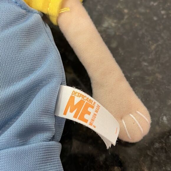 Despicable Me Plush Agnus Rag Doll Toy Factory 16” Stuffed Black Hair Mi… - Picture 3 of 4